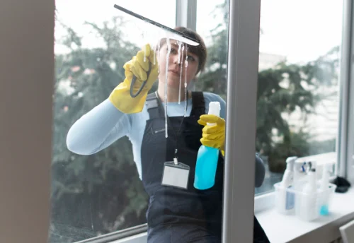 Nettoyage de vitres intérieures et extérieures à Émiéville